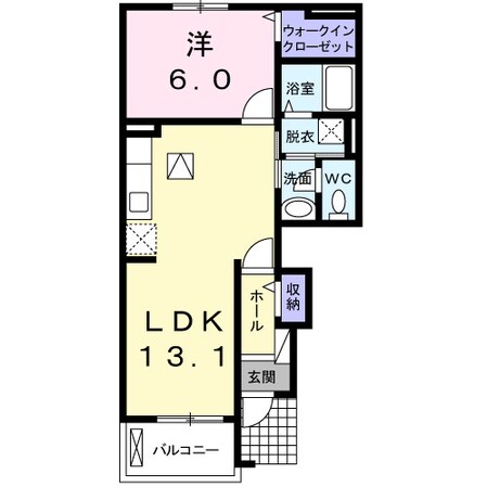 グリーンヒルの物件間取画像